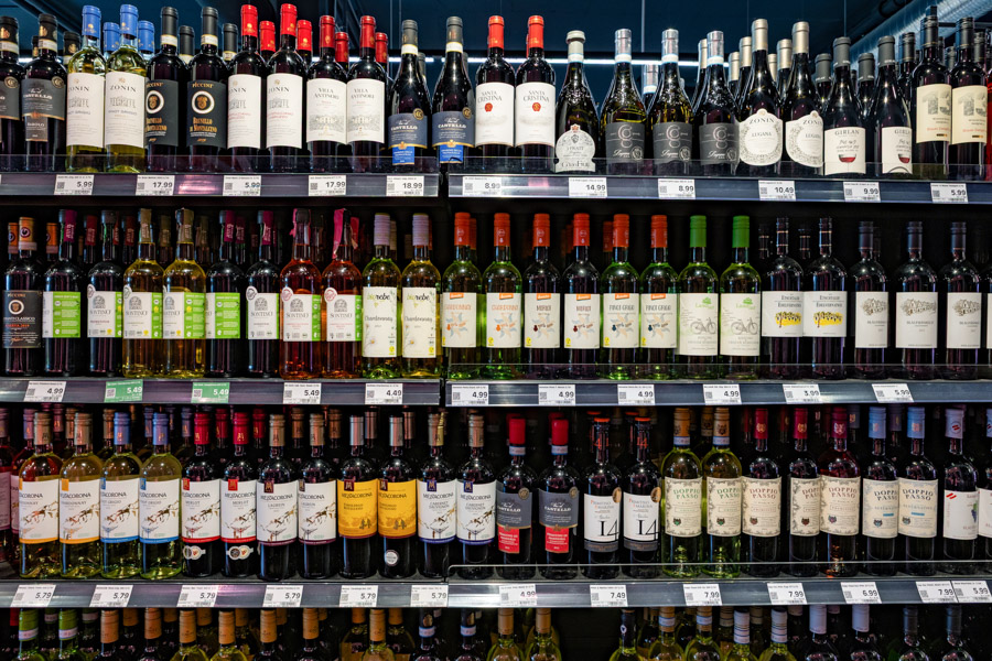 Weinabteilung